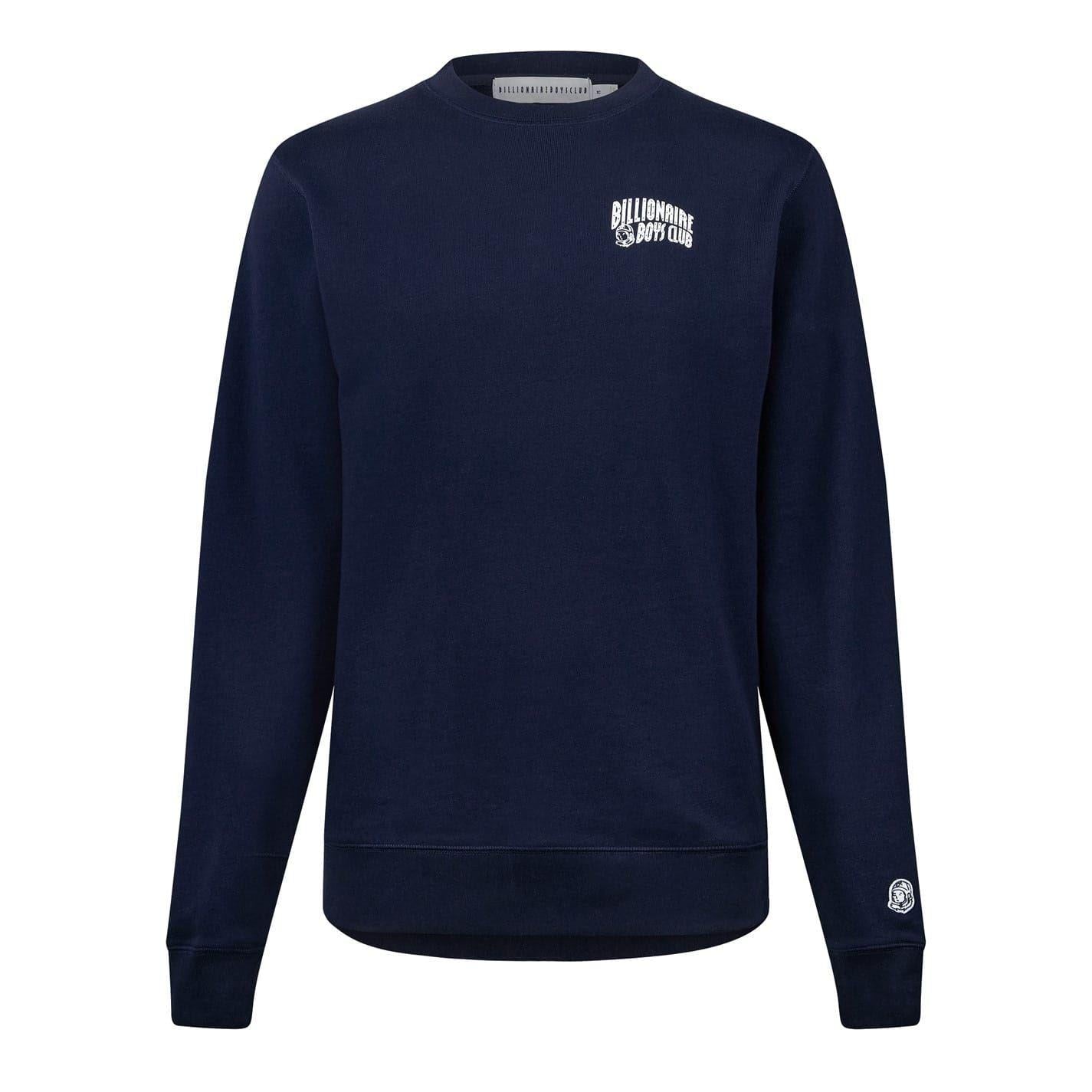 Navy-White - Front - Billionaire Boys Club Mens Arch Sweatshirt