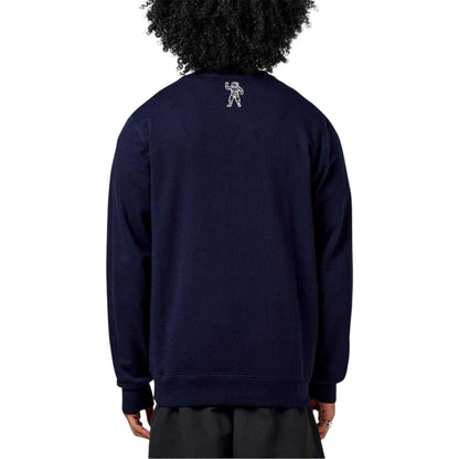 Navy-White - Back - Billionaire Boys Club Mens Arch Sweatshirt