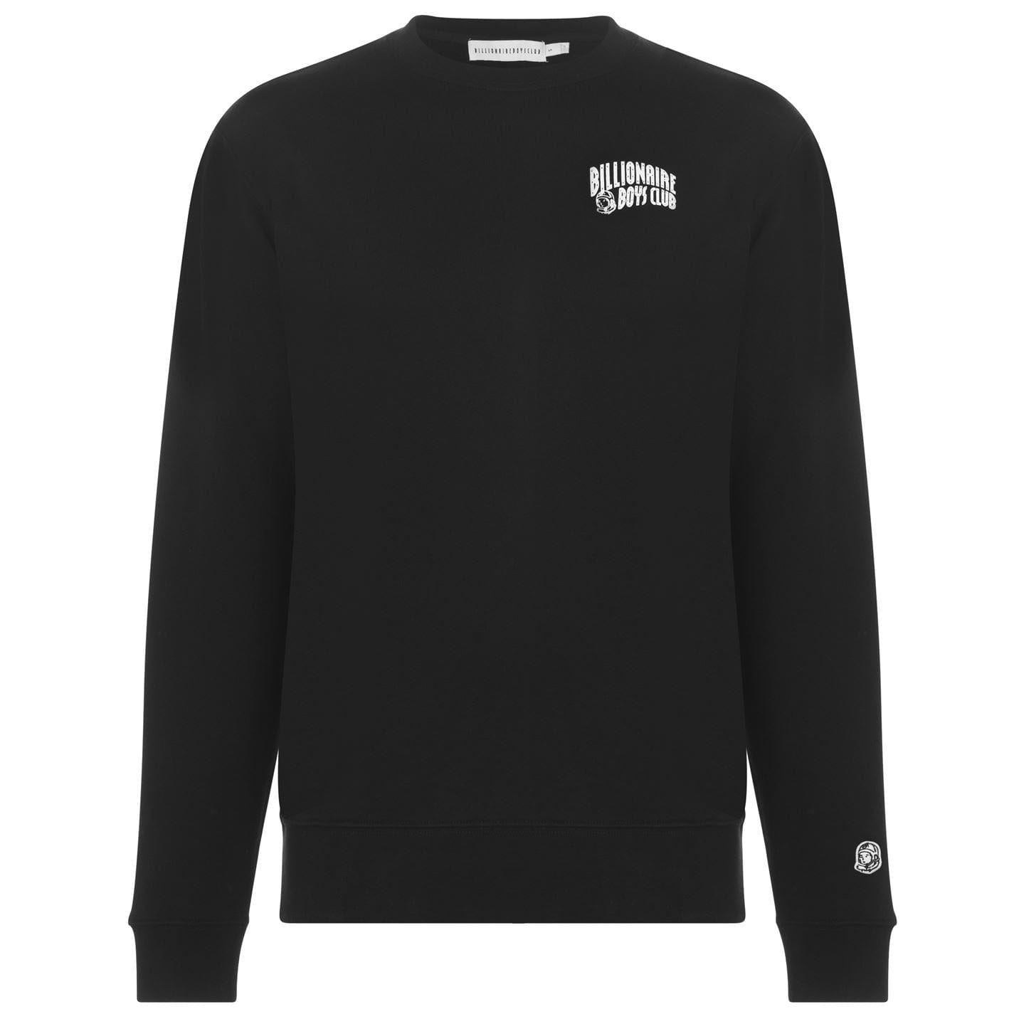 Black - Front - Billionaire Boys Club Mens Arch Sweatshirt