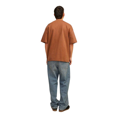Mocha Bisque - Back - Jack And Jones Mens Urban Regular T-Shirt