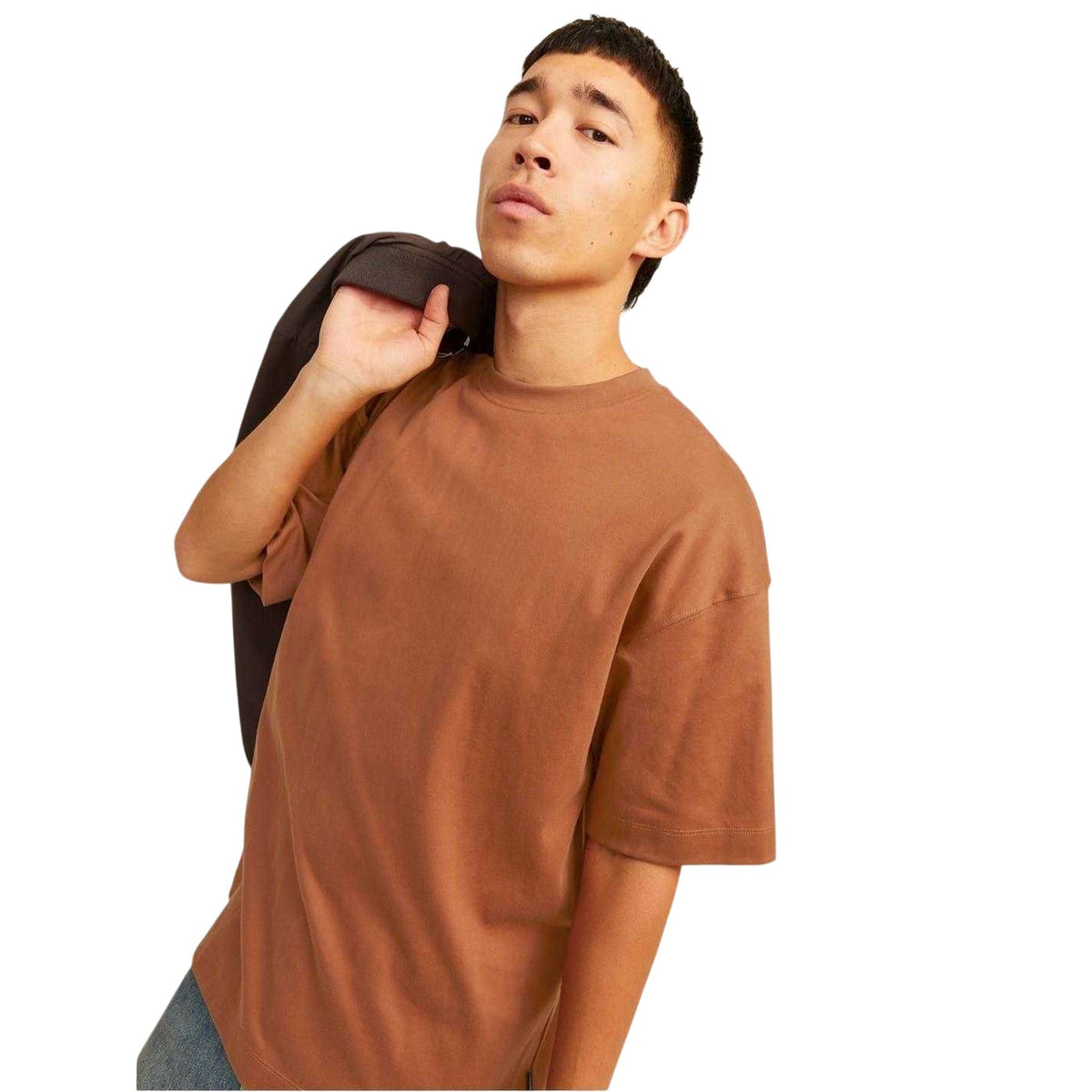 Mocha Bisque - Lifestyle - Jack And Jones Mens Urban Regular T-Shirt