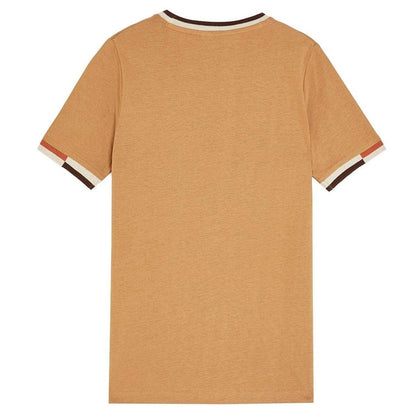 Tigers Eye - Back - Lyle & Scott Childrens-Kids Textured Regular T-Shirt