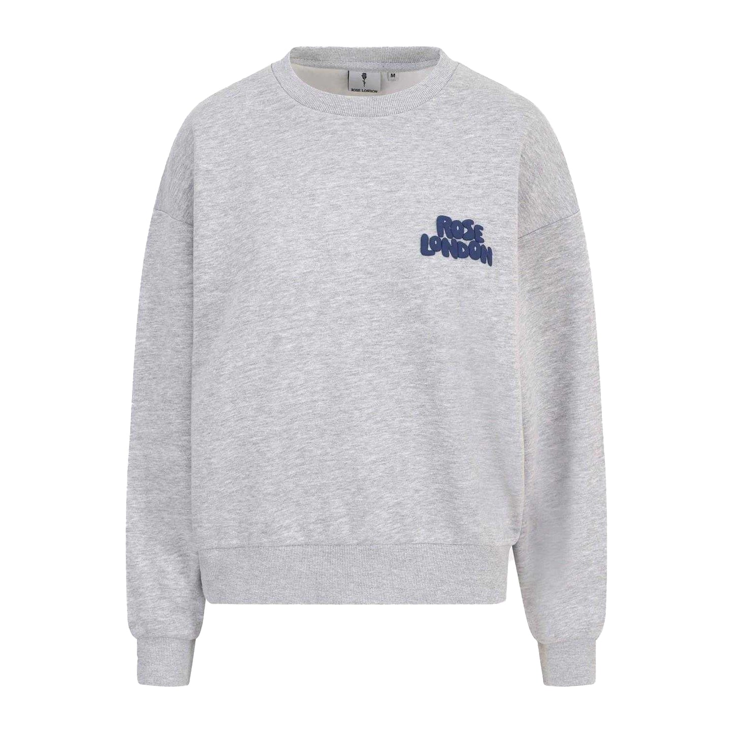 Grey Marl - Front - Rose London Womens-Ladies All Love Sweatshirt