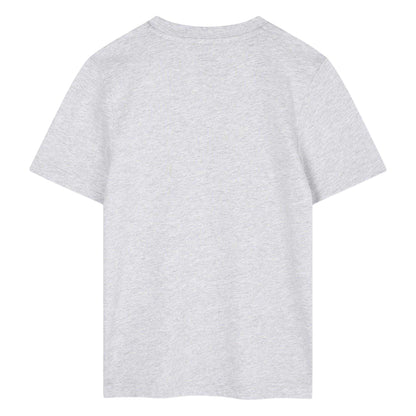 Grey - Back - Timberland Boys Logo Regular T-Shirt
