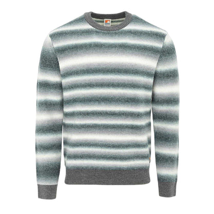 Grey-White - Front - SoulCal Mens Acrylic Jumper