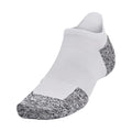 White - Front - Under Armour Unisex Adult Cushioned Running Ankle Socks