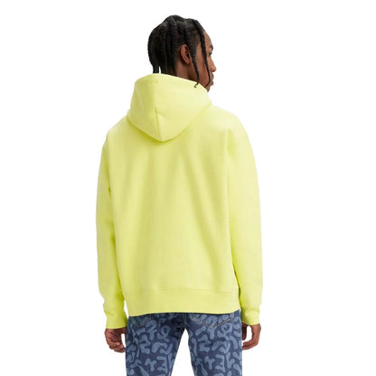 Lime - Back - Levis Mens Skate Hoodie