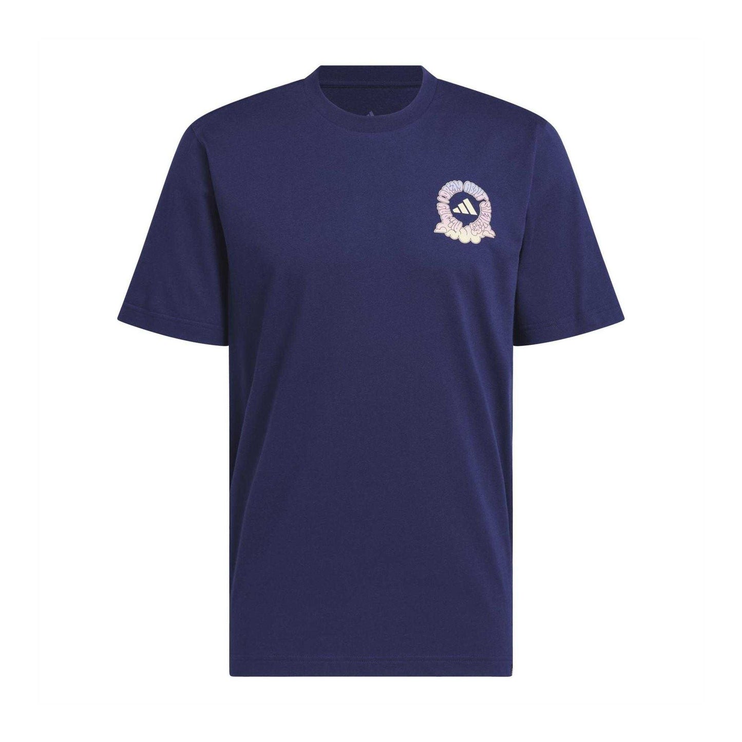 Dark Blue - Front - Adidas Mens Cityscape T-Shirt