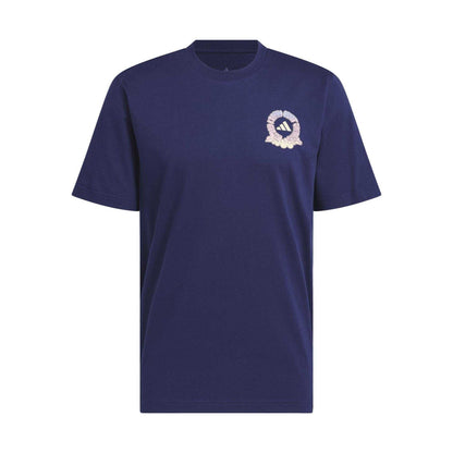 Dark Blue - Front - Adidas Mens Cityscape T-Shirt