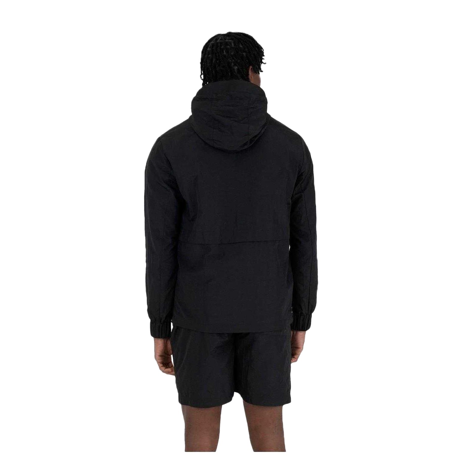 Black - Back - Peaceful Hooligan Mens Cannon Hooded Jacket