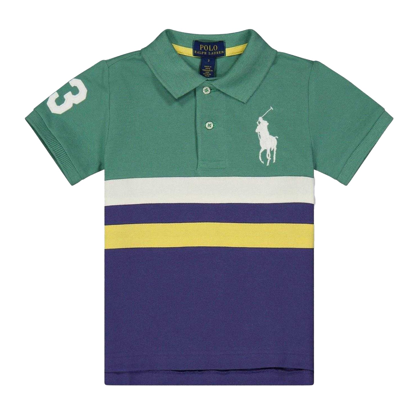 Fairway Green - Front - Ralph Lauren Boys Cotton Rugby Polo Shirt