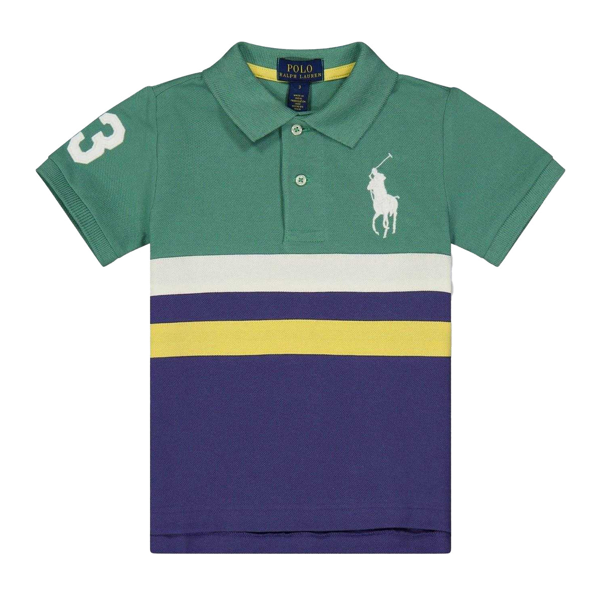 Fairway Green - Front - Ralph Lauren Boys Cotton Rugby Polo Shirt
