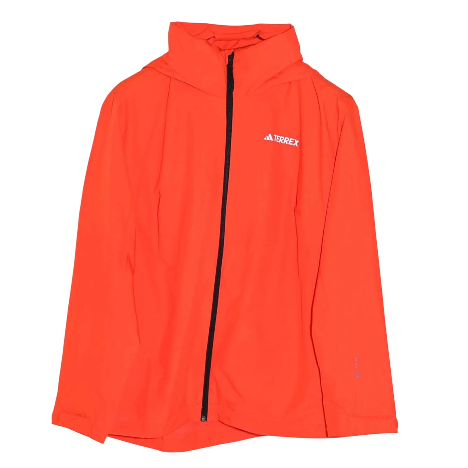 Orange - Front - Adidas Womens-Ladies Terrex Rain Waterproof Jacket