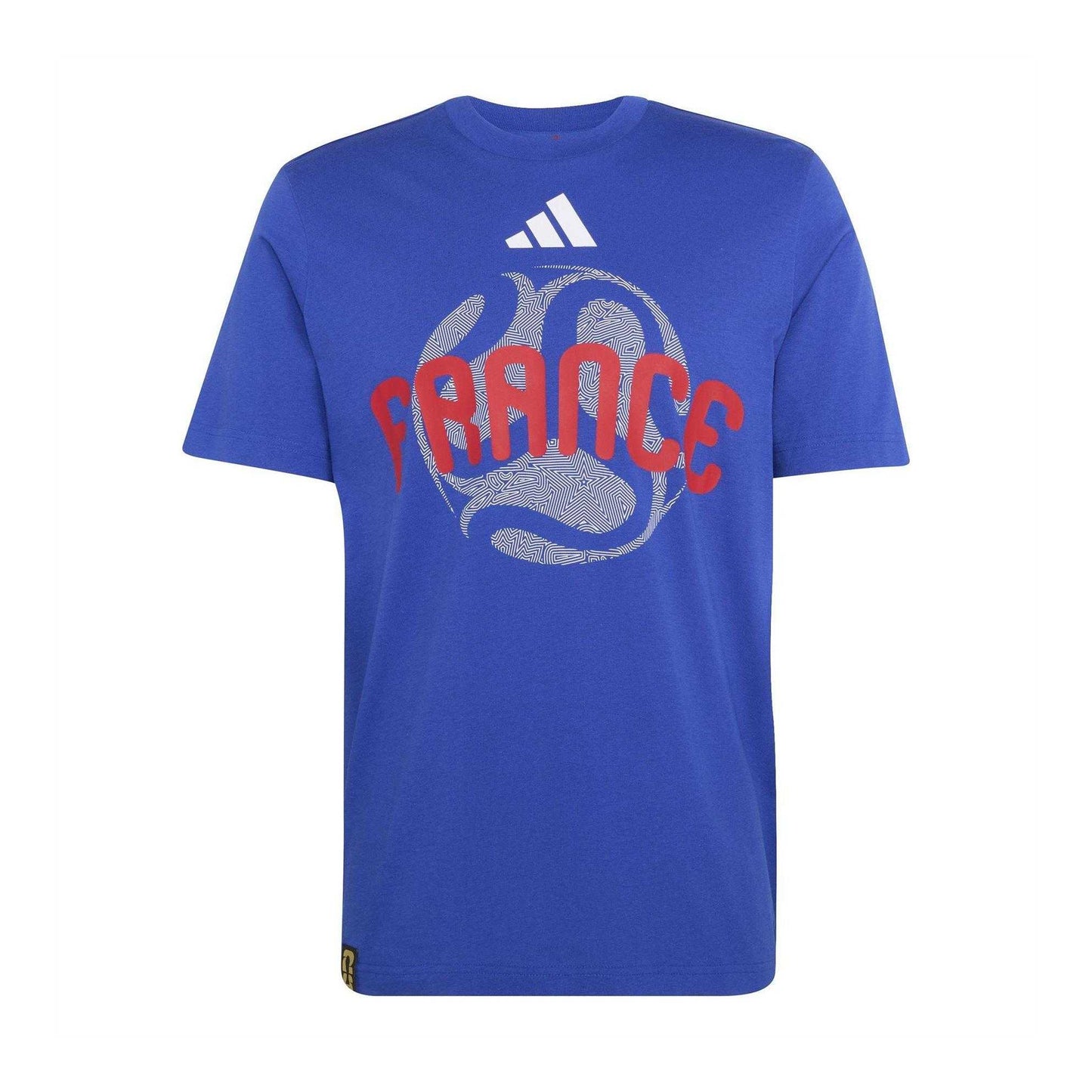 Bold Blue - Front - Adidas Mens France FIFA World Cup 26 T-Shirt