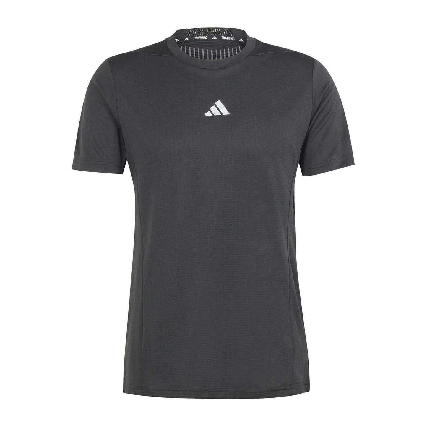 Black - Front - Adidas Mens HIIT Heat.Rdy Technology Crew Neck T-Shirt
