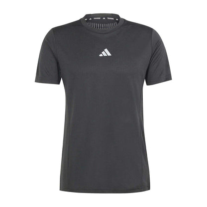 Black - Front - Adidas Mens HIIT Heat.Rdy Technology Crew Neck T-Shirt