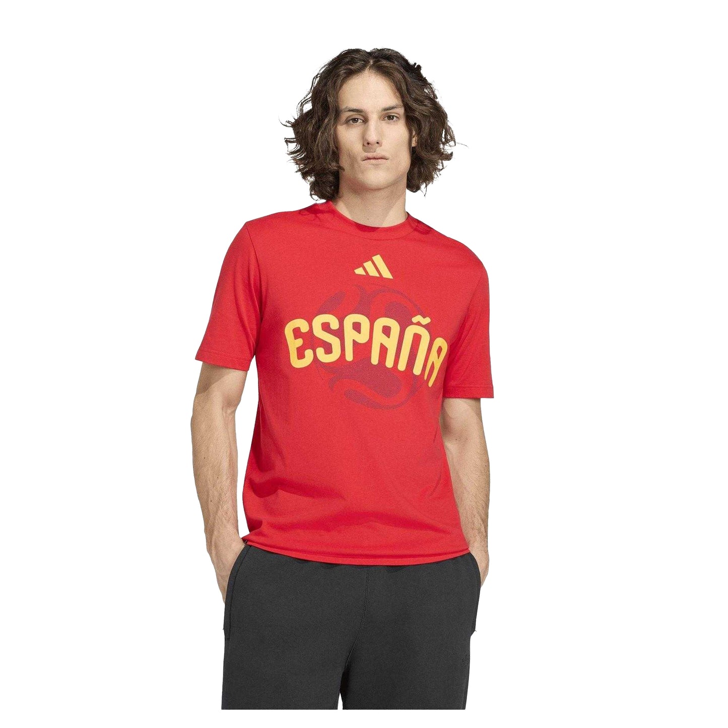 Vivid Red - Lifestyle - Adidas Mens Espana FIFA World Cup 26 T-Shirt