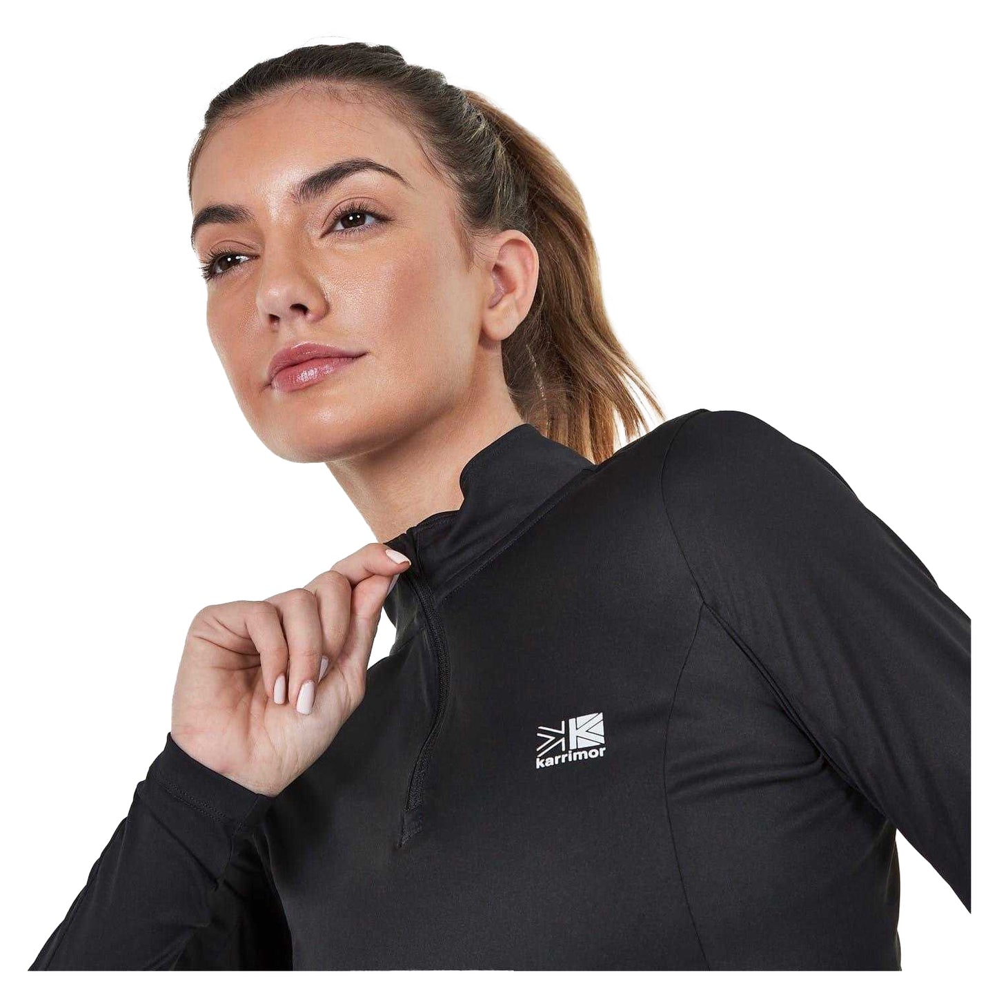 Black - Back - Karrimor Womens-Ladies Lightweight Regular Pullover