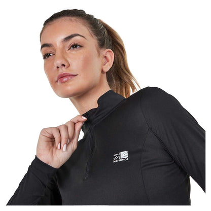 Black - Back - Karrimor Womens-Ladies Lightweight Regular Pullover