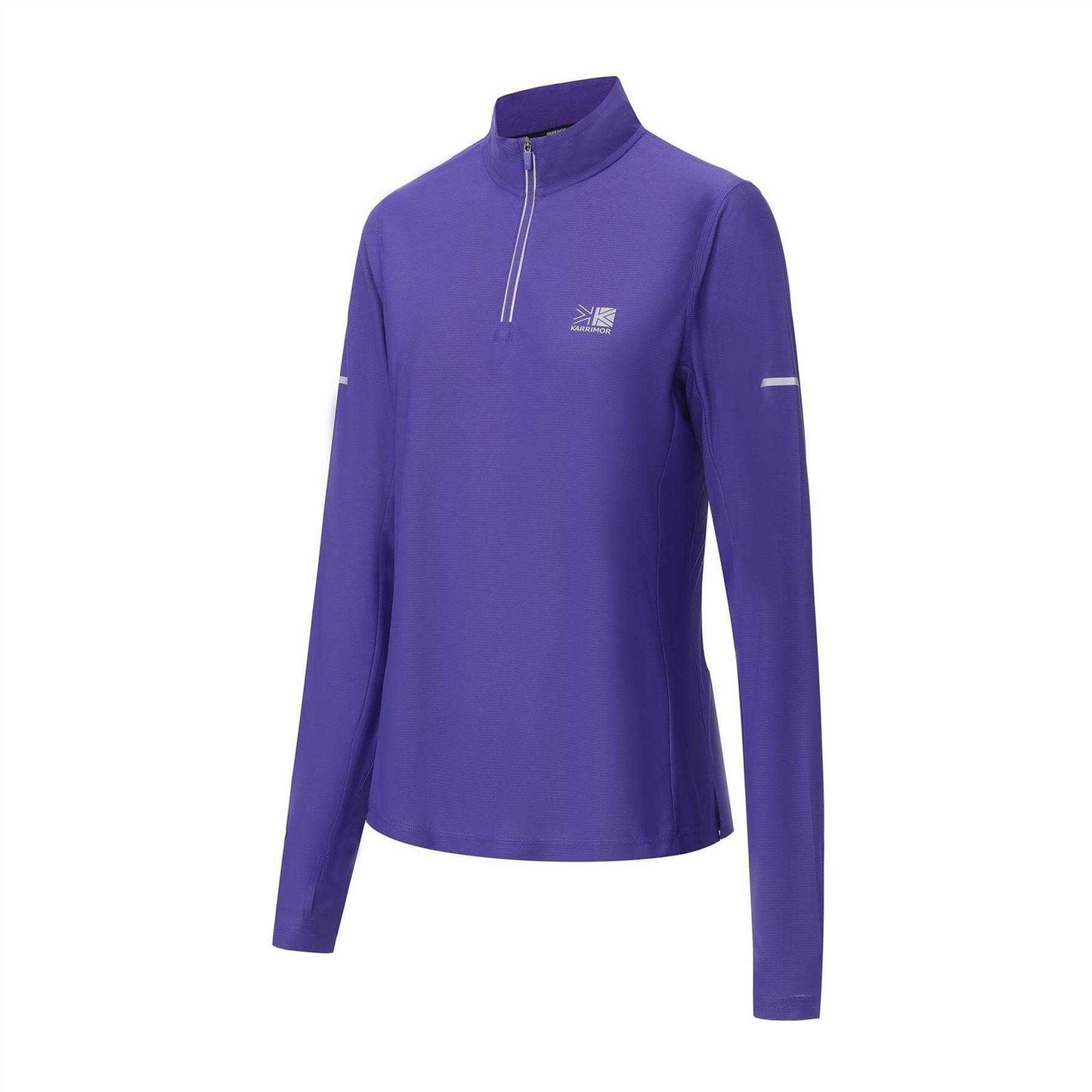 Purple - Side - Karrimor Womens-Ladies Lightweight Regular Pullover