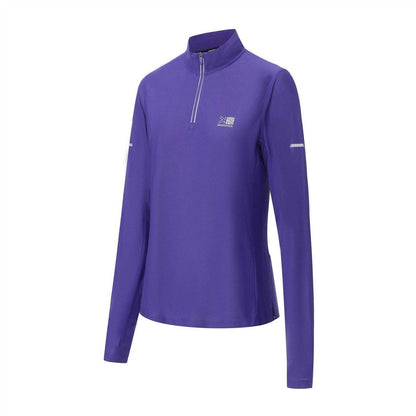 Purple - Side - Karrimor Womens-Ladies Lightweight Regular Pullover