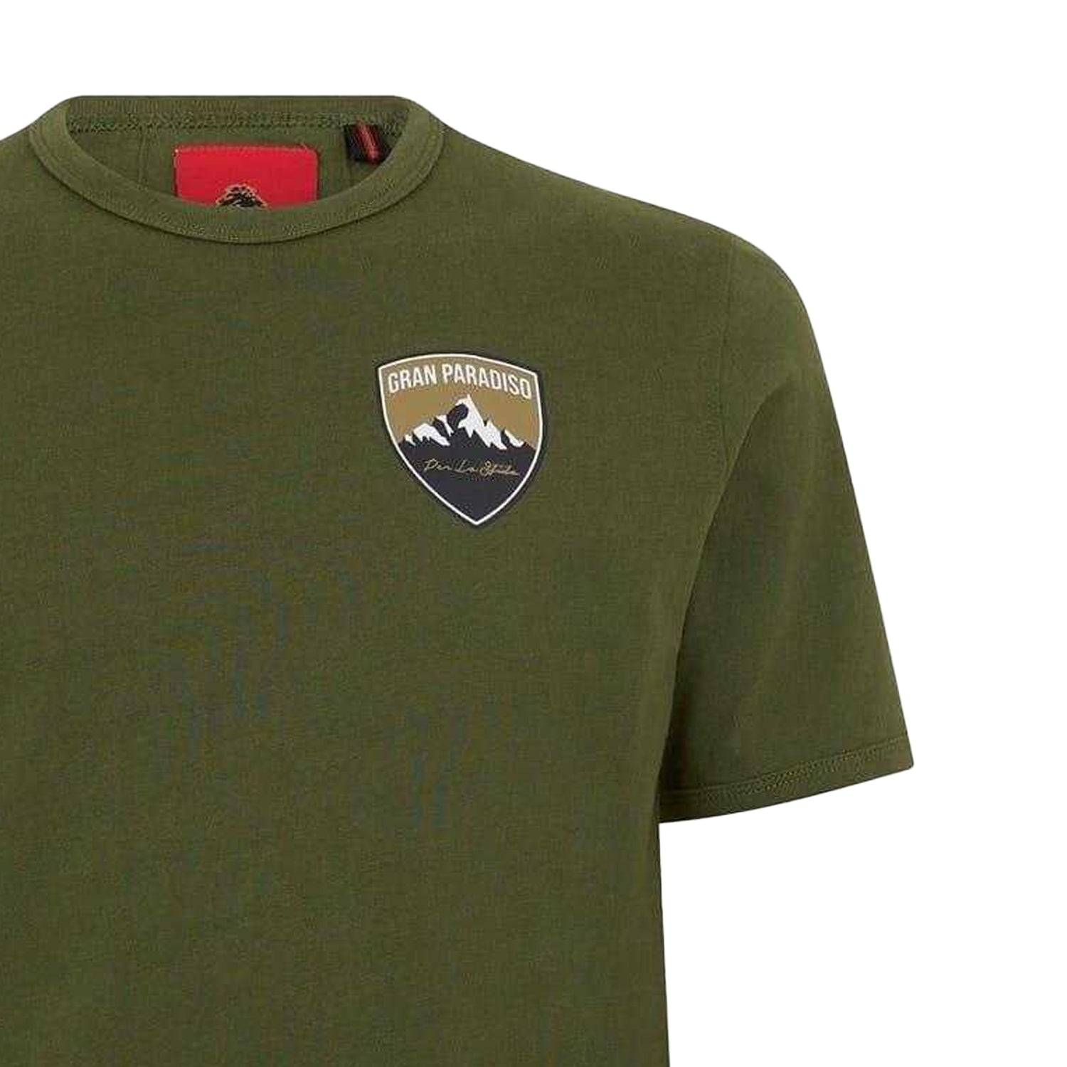 Green - Back - Luke Mens Maracuya Logo Regular T-Shirt