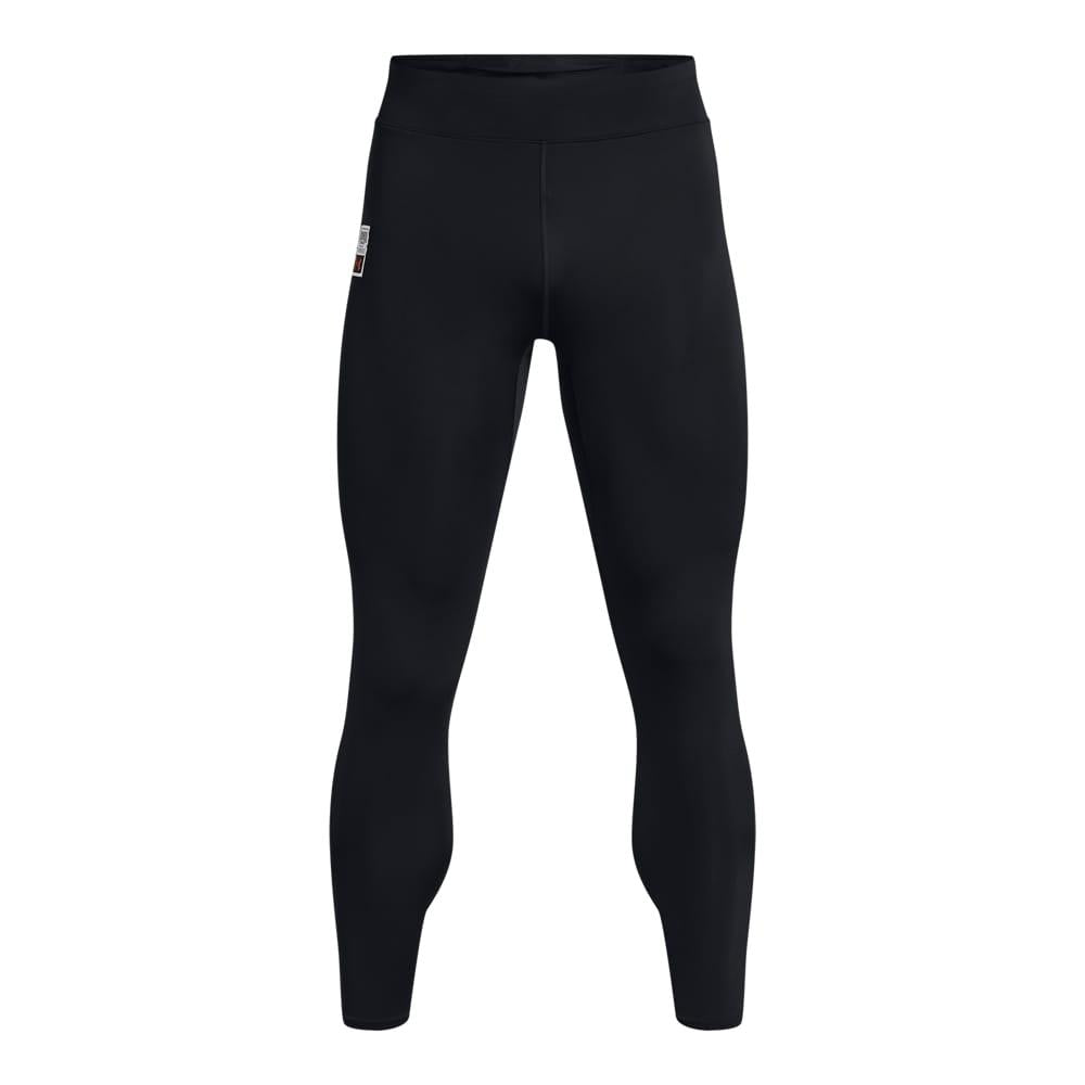 Black - Front - Under Armour Mens Run Like An Animal Leggings