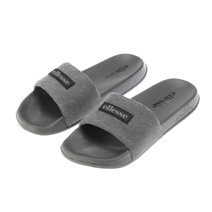 Grey - Front - Ellesse Unisex Adult Laxxes Open Toe Sliders