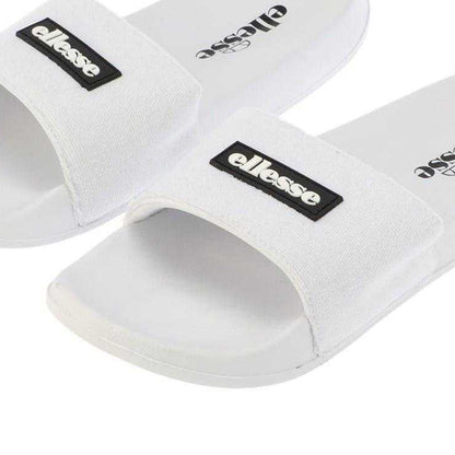White - Back - Ellesse Unisex Adult Laxxes Open Toe Sliders