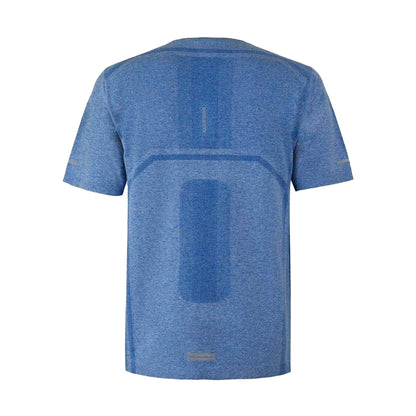 Navy Marl - Back - Karrimor Mens Xlite Running T-Shirt