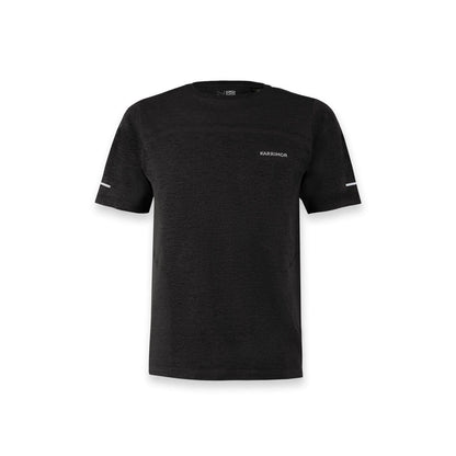 Black Marl - Front - Karrimor Mens Xlite Running T-Shirt
