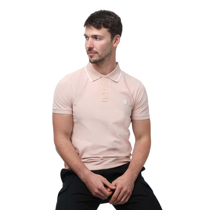 Rose - Lifestyle - Timberland Mens Printed Short-Sleeved Polo Shirt