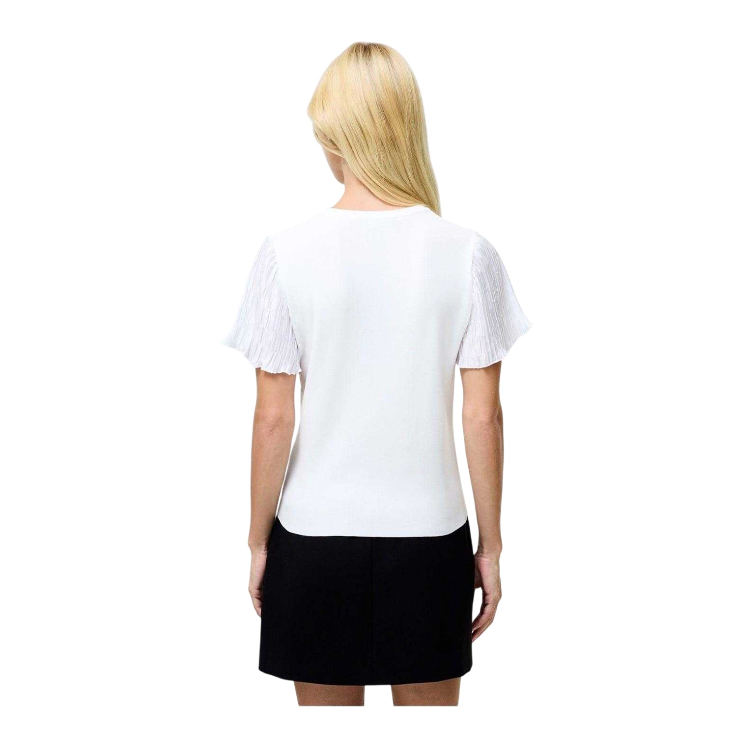 White - Back - French Connection Womens-Ladies Krista Regular T-Shirt
