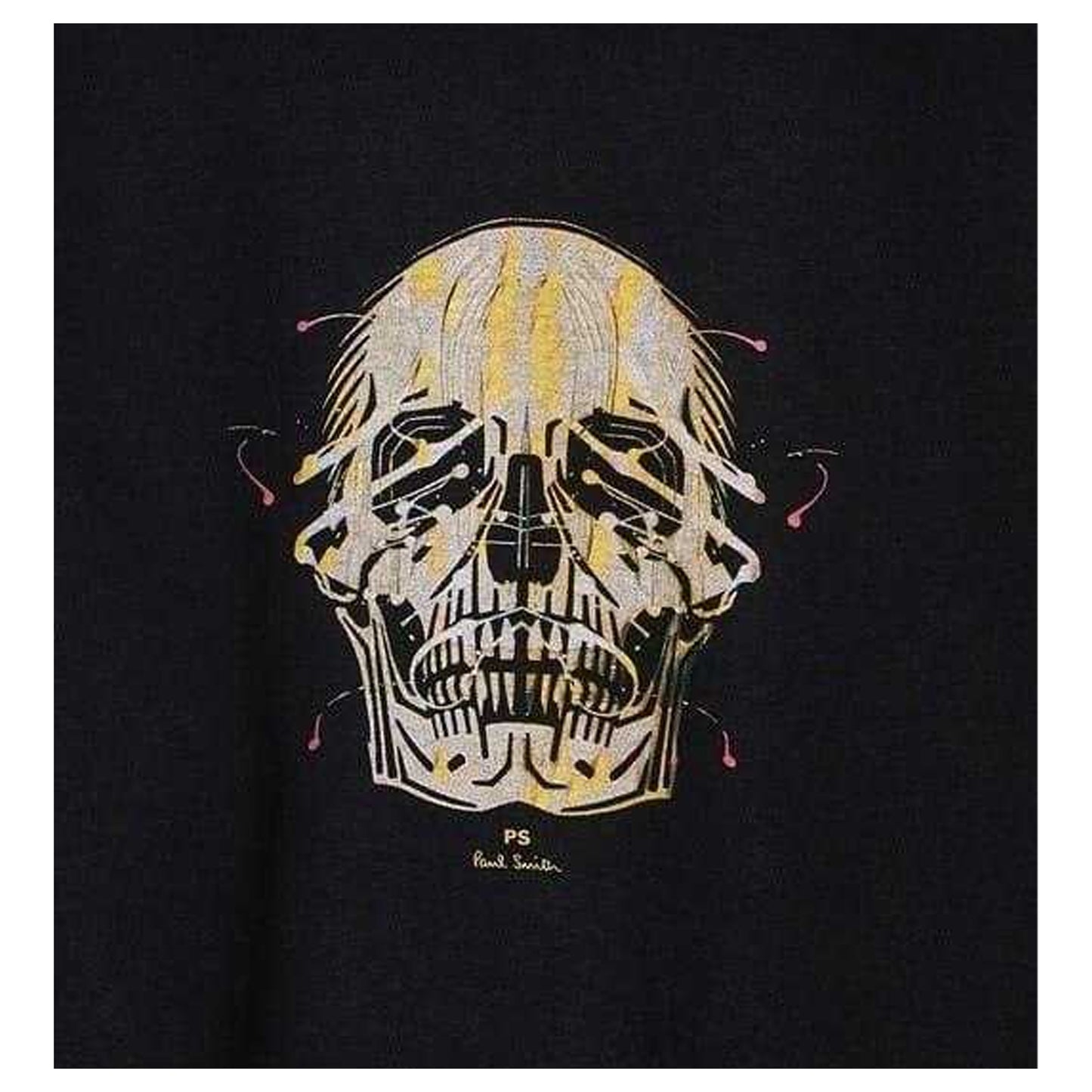 Black - Back - Paul Smith Mens Skull Crew Neck Sweatshirt