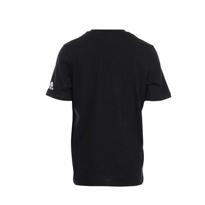 Black - Back - Adidas Mens Blank T-Shirt