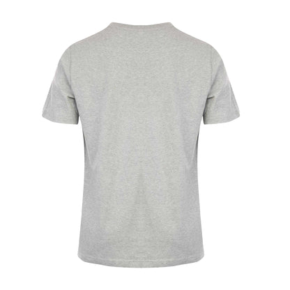 Grey - Back - Adidas Mens Blank T-Shirt