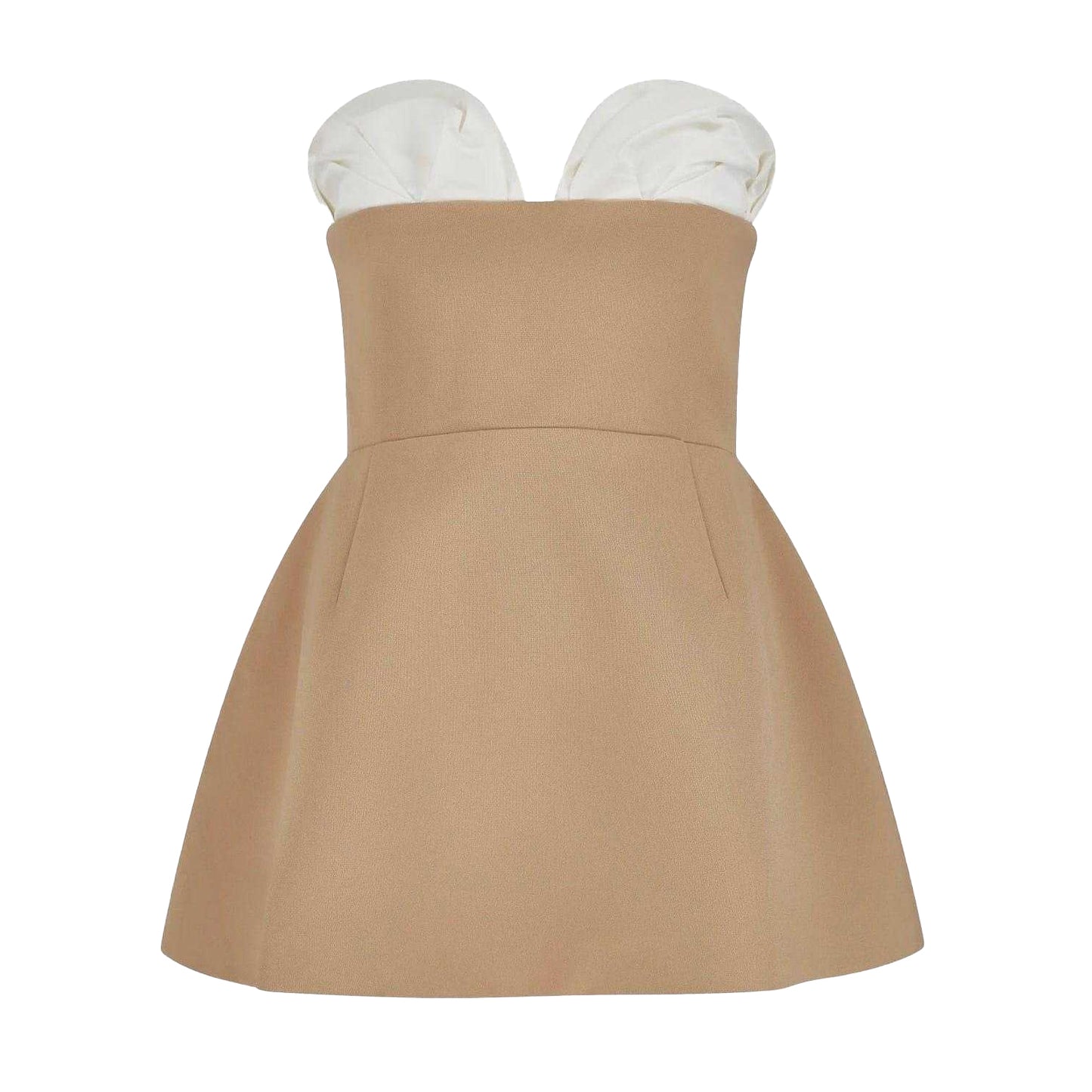Camel - Front - Odd Muse Womens-Ladies Bardot Top