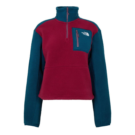 Beetroot-Petrol - Front - The North Face Womens-Ladies Yumiori Fleece Top