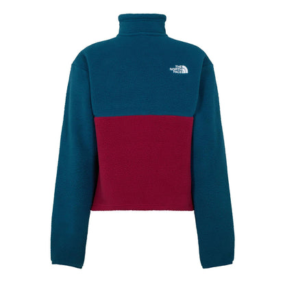Beetroot-Petrol - Back - The North Face Womens-Ladies Yumiori Fleece Top