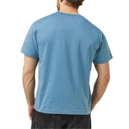 Blue - Lifestyle - Replay Mens Motorbike Cotton Regular T-Shirt