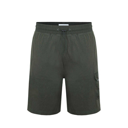 Khaki Green - Front - Firetrap Mens Omega Cotton Cargo Shorts