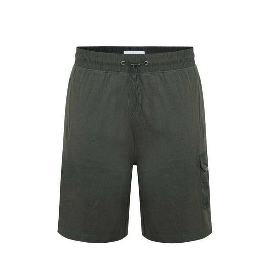 Khaki Green - Front - Firetrap Mens Omega Cotton Cargo Shorts