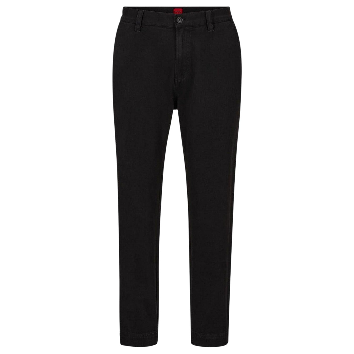 Black - Front - Hugo Mens Zeebo Regular Trousers
