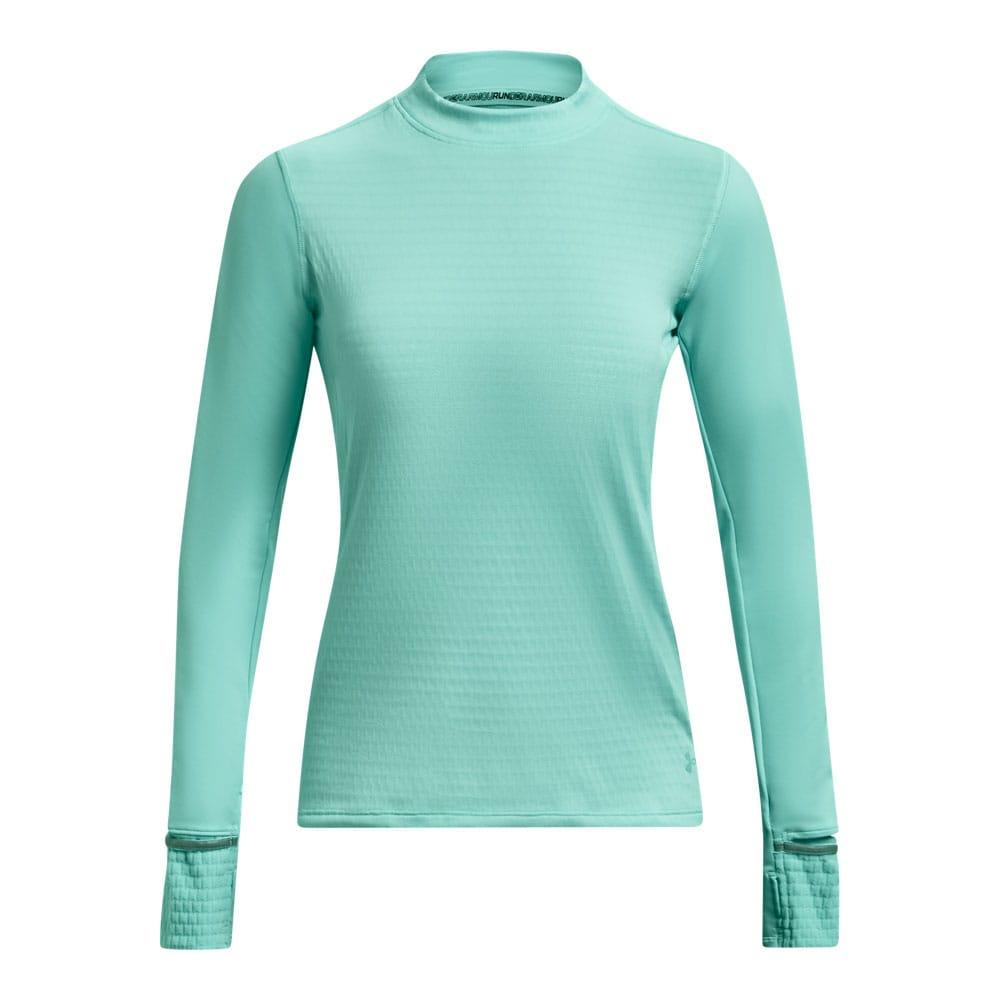 Blue - Front - Under Armour Womens-Ladies Qualifier Long-Sleeved Running Top
