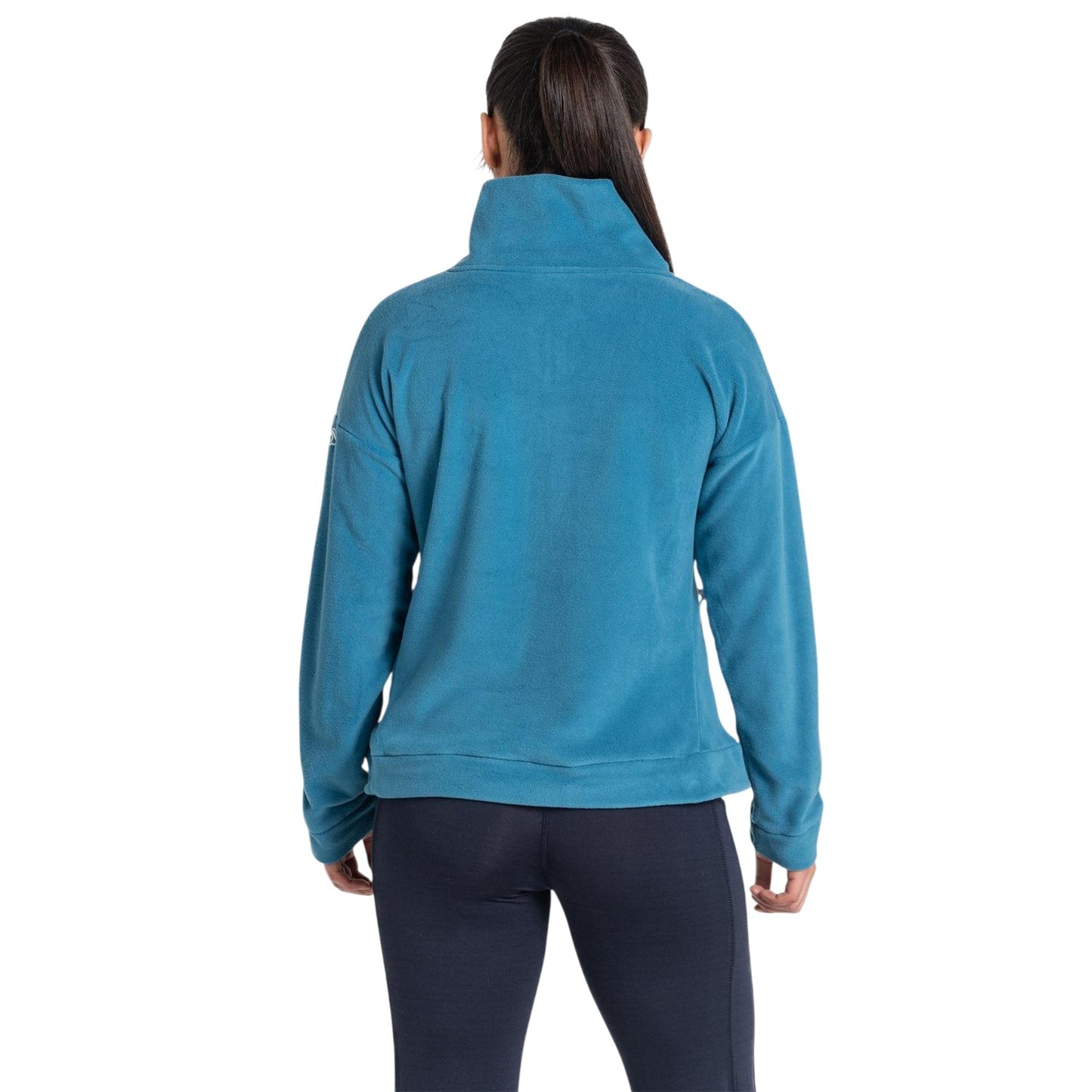 Tay Blue - Back - Craghoppers Womens-Ladies Caprice Quarter Zip Fleece