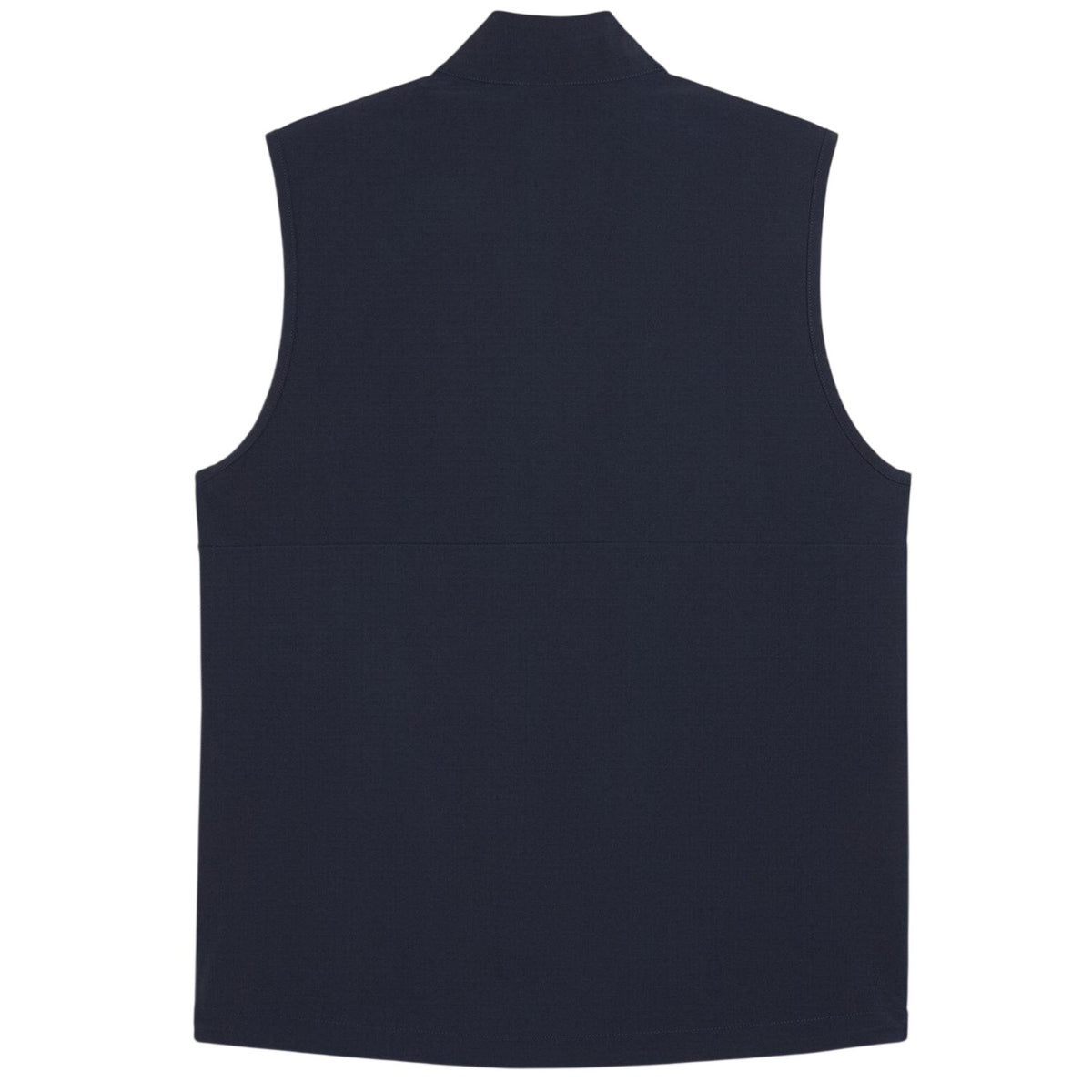 Deep Navy - Back - Puma Mens Ripguard Performance Sleeveless Polo Shirt