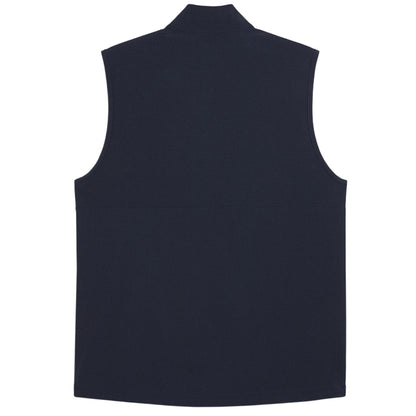 Deep Navy - Back - Puma Mens Ripguard Performance Sleeveless Polo Shirt