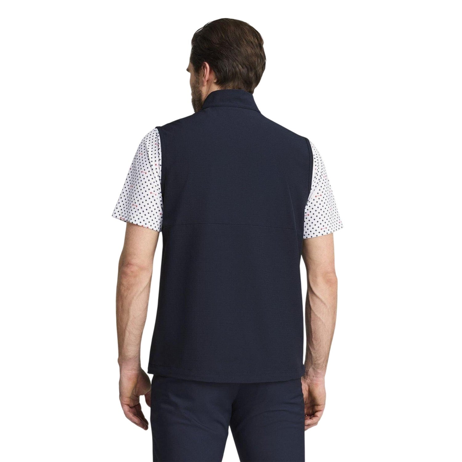 Deep Navy - Lifestyle - Puma Mens Ripguard Performance Sleeveless Polo Shirt
