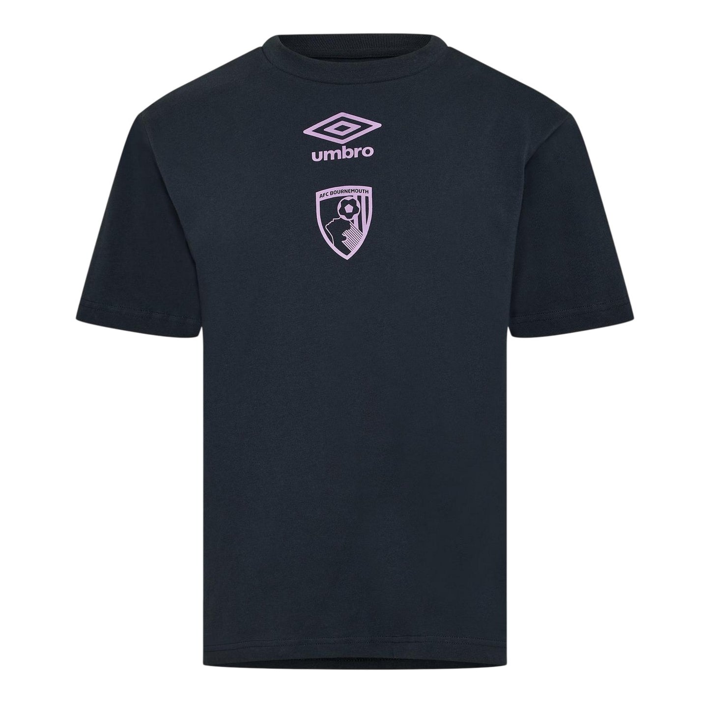 Blue-Mallard Blue - Front - Umbro Mens AFC Bournemouth T-Shirt