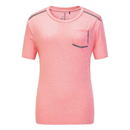 Pink - Front - Pinnacle Womens-Ladies Ultra Light Seamless T-Shirt